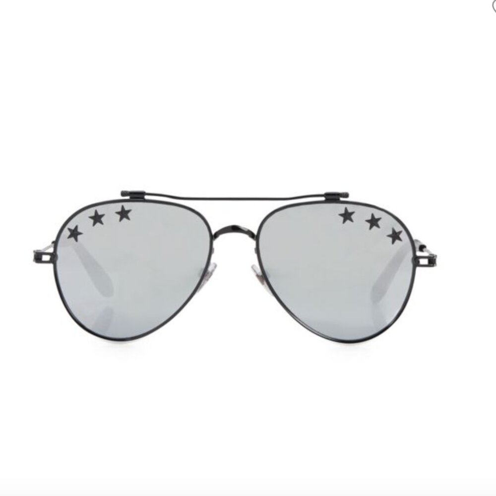 Givenchy Stars Reflective Aviator Sunglasses